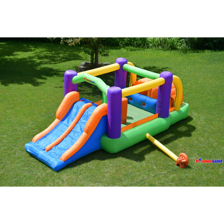 Little tikes obstacle course best sale water slide